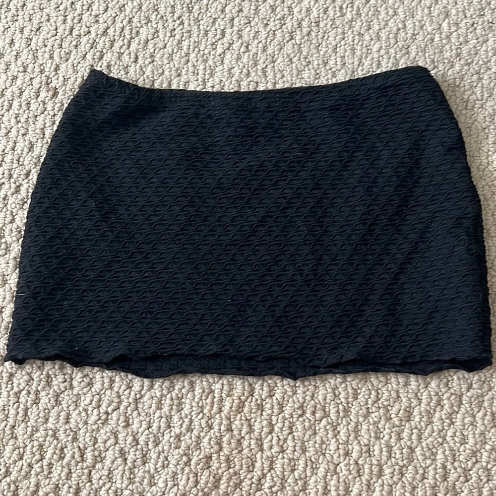 Black mini skirt urban outfitters